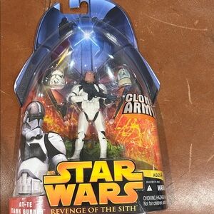 Star Wars AT-TE Tank Gunner Figure - White and Black